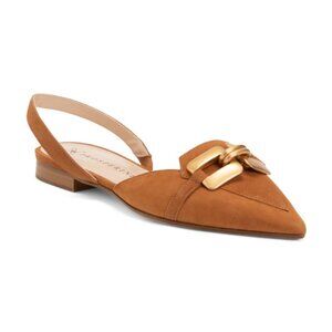 PROSPERINE Made In Italy Suede Shoes With Hardware Details